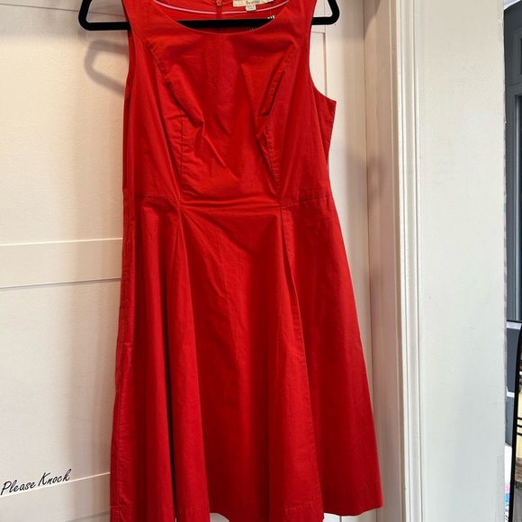 Boden Elena poplin sleeveless midi dress - Picture 3 of 5